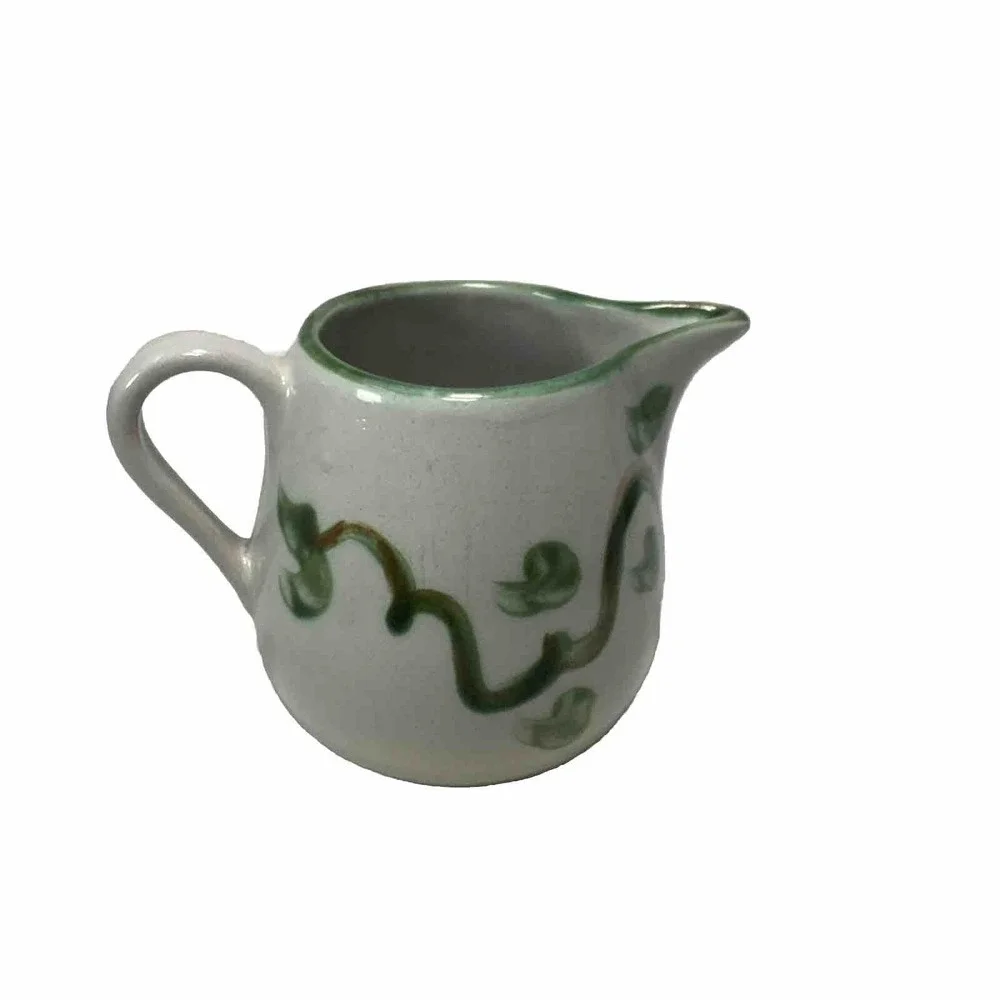 Louisville Stoneware Pottery Pitcher Jug HARVEST Grapes Pattern Vintage